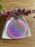 Handmade Happy Mothers Day Keyring