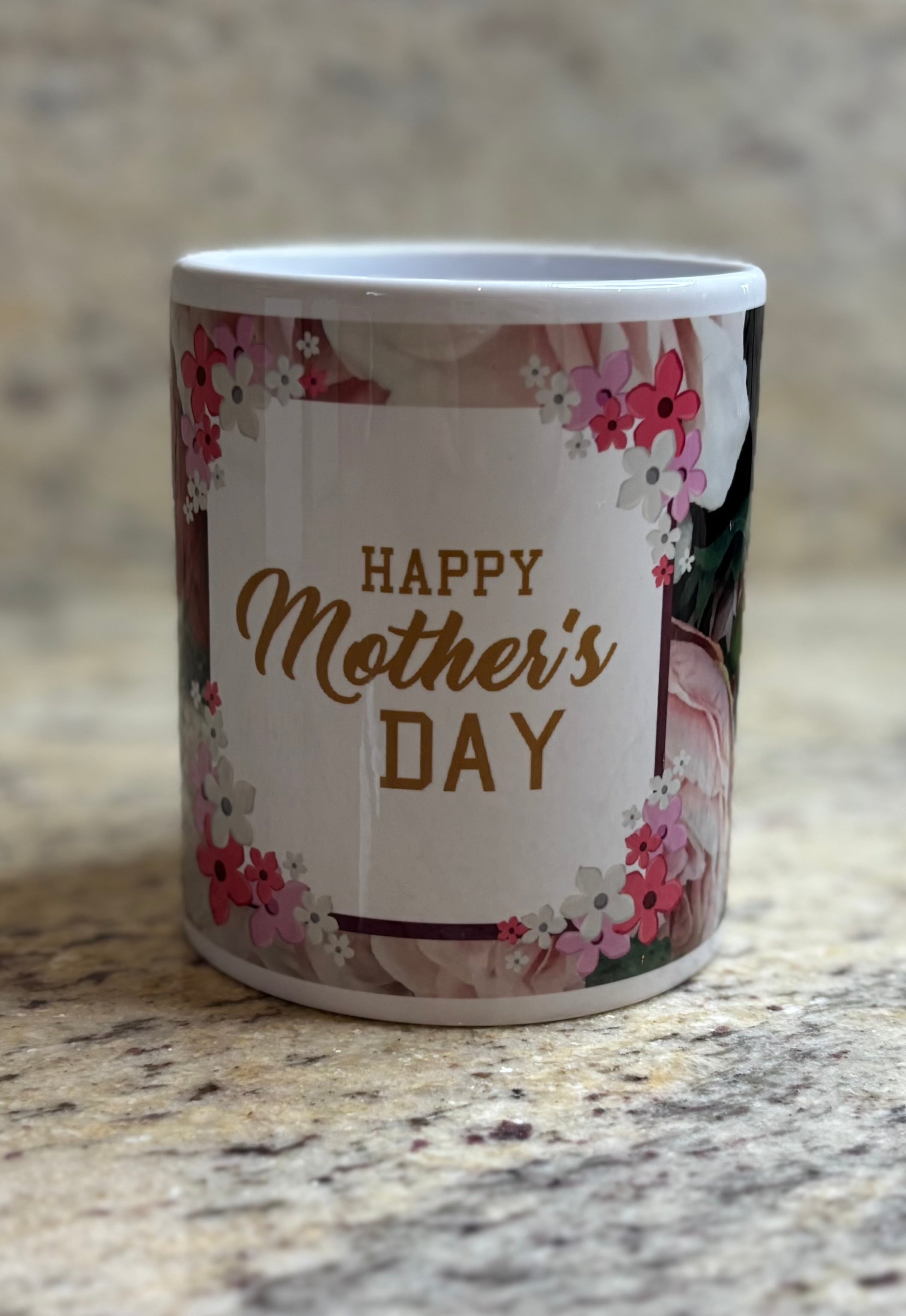 Mother’s Day Floral Printed Coffee/Tea Mug